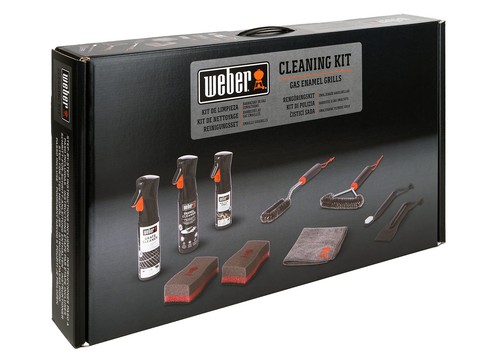 Weber enamel gas bbq cleaning - gas,