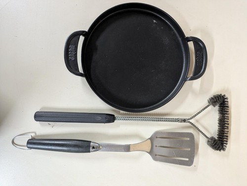 Weber gourmet bbq griddle cast - gourmet,